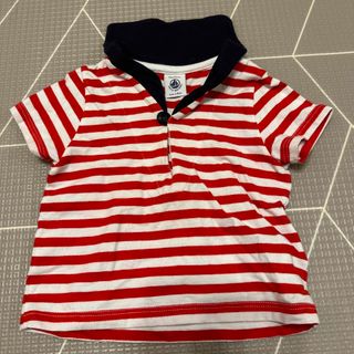 プチバトー(PETIT BATEAU)のプチバトー　セーラー　ボーダーTシャツ　12m(Ｔシャツ)