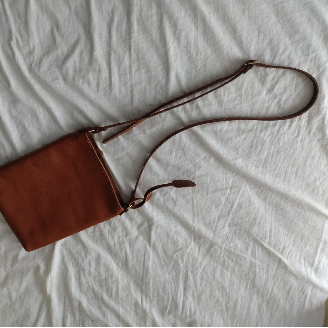 HERZ(ヘルツ)のオルガン★ショルダーバッグSサイズ　アンバー レディースのバッグ(ショルダーバッグ)の商品写真