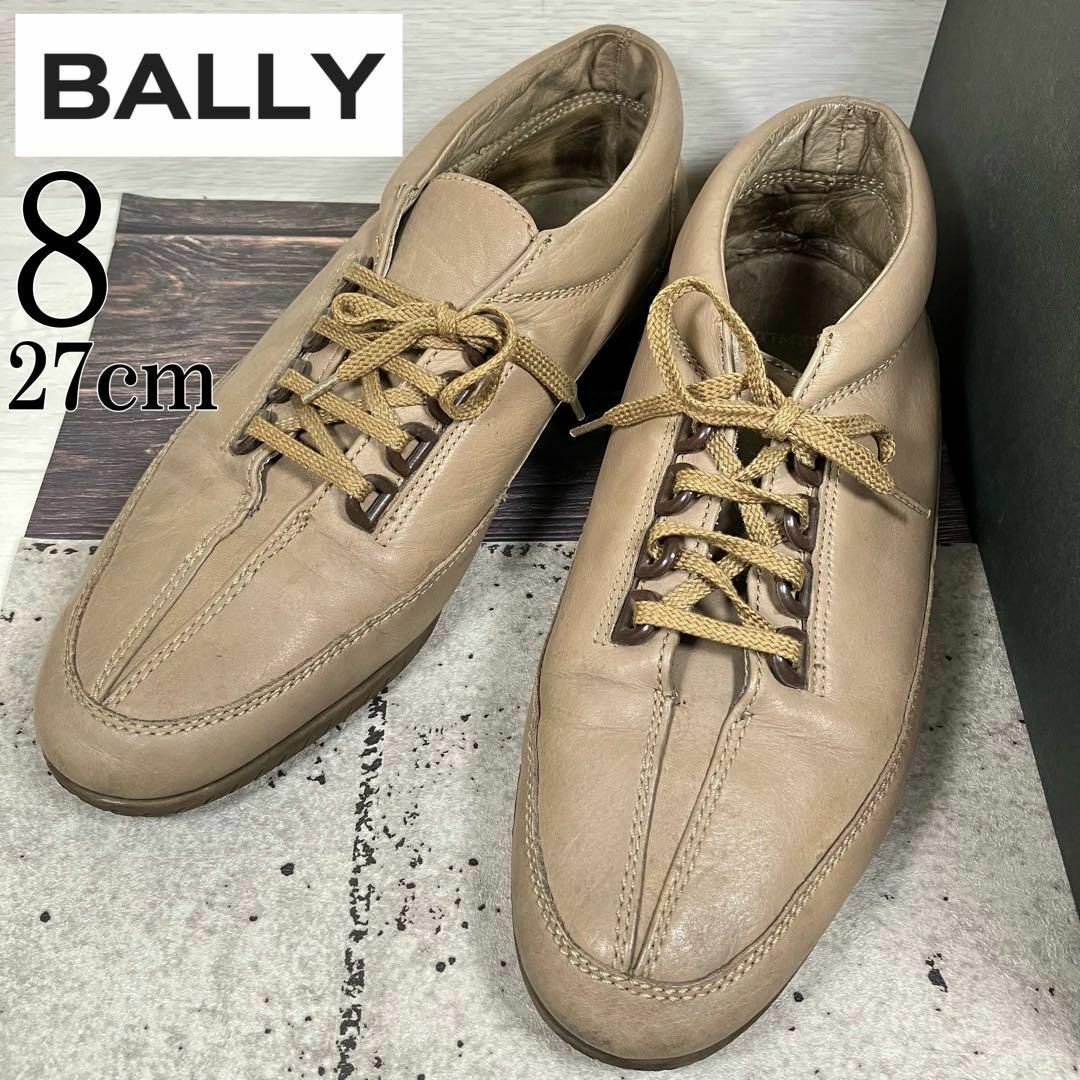 Bally(バリー)のBALLY バリー 27 紐 ベージュ メンズ シューズ メンズの靴/シューズ(その他)の商品写真