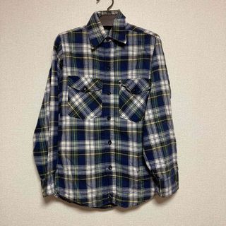 ウールリッチ(WOOLRICH)のWoolrich 60s 70s 白タグ 三角タグ コットンチェックシャツ(シャツ)