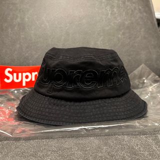 シュプリーム(Supreme)のSupreme Outline Crusher "Black" M/L 送料込み(ハット)