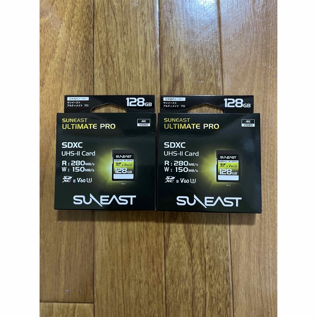 SUNEAST サンイースト メモリーカード×2 SE-SDU2128GB280 - PC周辺機器
