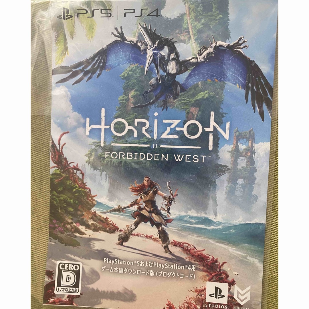 PlayStation(プレイステーション)のHorizon Forbidden West ダウンロード プロダクトコード エンタメ/ホビーのゲームソフト/ゲーム機本体(家庭用ゲームソフト)の商品写真