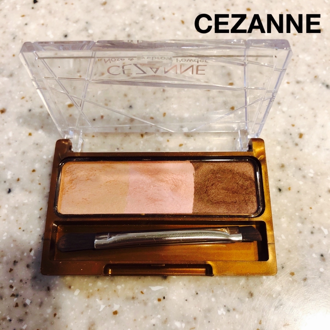 CEZANNE（セザンヌ化粧品）(セザンヌケショウヒン)の☆CEZANNE セザンヌ ノーズ&アイブロウパウダー 06 ピンクブラウン☆ コスメ/美容のベースメイク/化粧品(パウダーアイブロウ)の商品写真