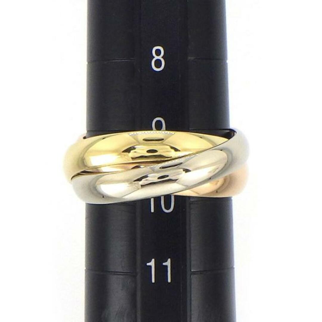 Cartier(カルティエ)のカルティエ Cartier リング トリニティ スリーカラー K18PG K18WG K18YG 9.5号 / #50 【中古】 レディースのアクセサリー(リング(指輪))の商品写真