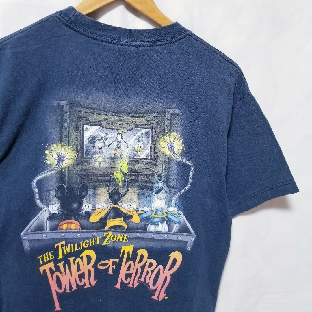 ウォルト・ディズニー・ワールド Tシャツ タワーオブテラー ミッキー タワテラGIFFTERALL▽▽