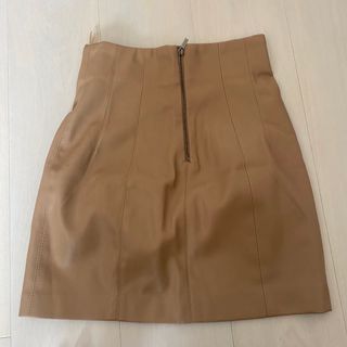 ザラ(ZARA)のZARA レザー スカート(ミニスカート)