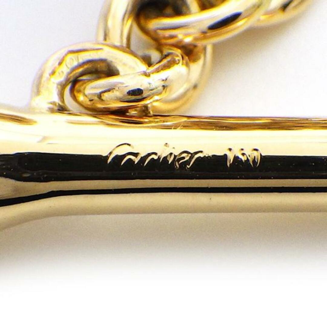 Cartier(カルティエ)のカルティエ Cartier カフス ゴルフ ボール ティー モチーフ K18YG 【中古】 メンズのファッション小物(カフリンクス)の商品写真