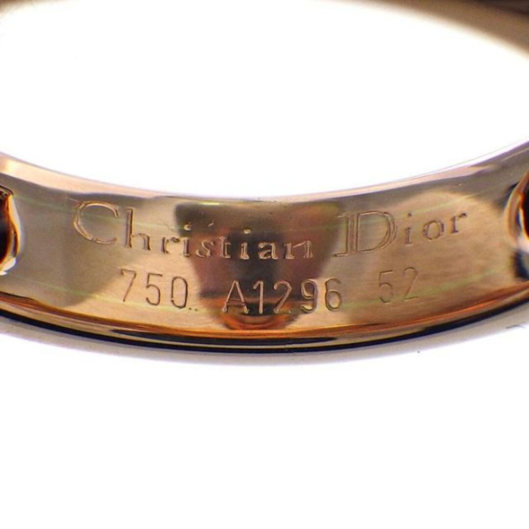 Christian Dior(クリスチャンディオール)のクリスチャンディオール Christian Dior リング ドロップ スウィング 大粒 バロック パール K18PG 12号 / #52 【中古】 レディースのアクセサリー(リング(指輪))の商品写真