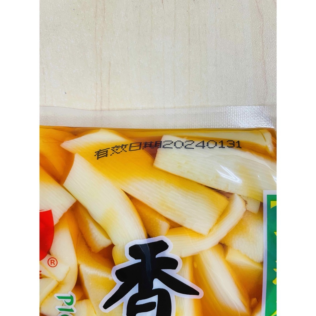 龍宏 香脆筍 柔らか味付メンマ 味付け筍 たけのこ 台湾お土産 600g 1袋 食品/飲料/酒の加工食品(漬物)の商品写真