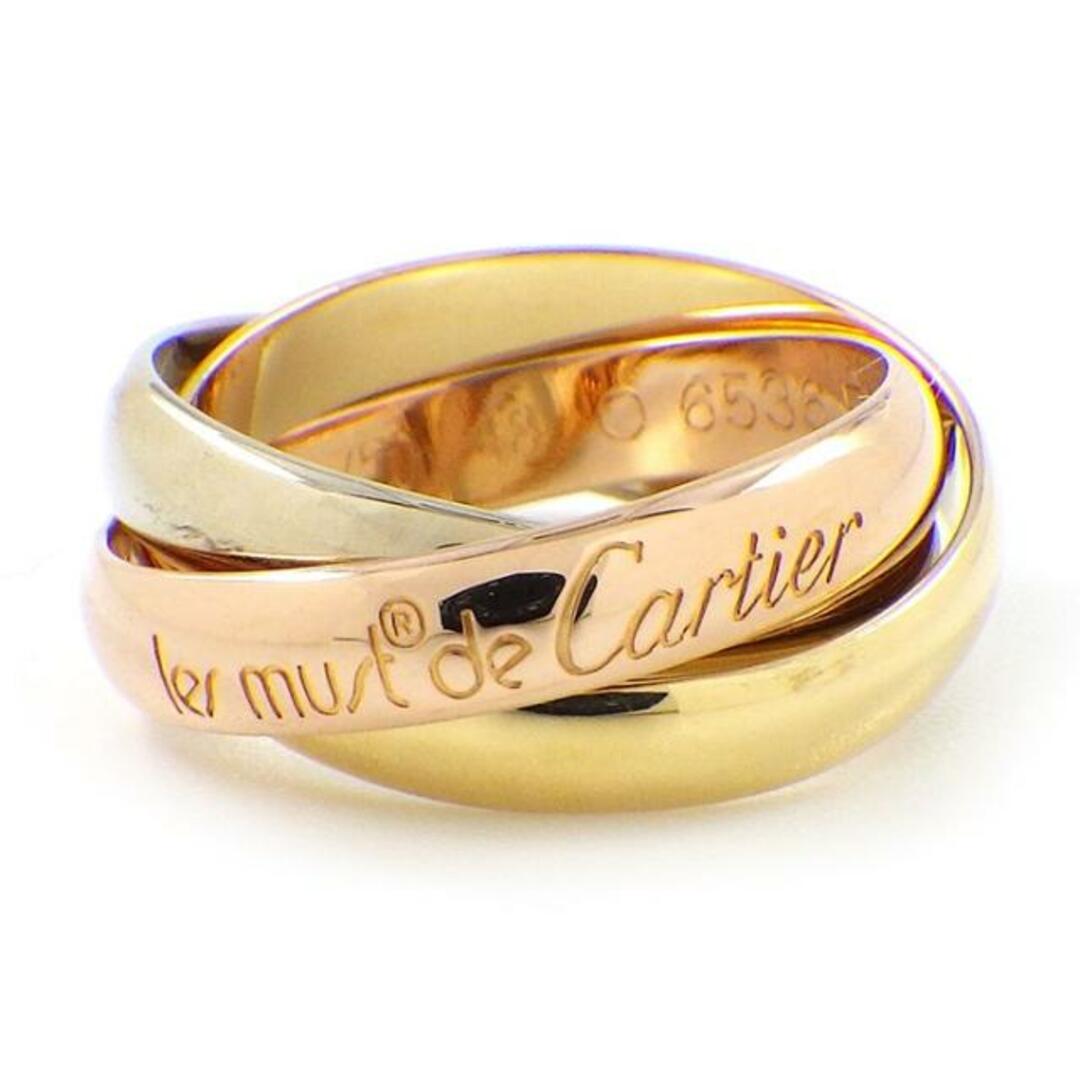 カルティエ Cartier リング トリニティ スリーカラー K18PG K18WG