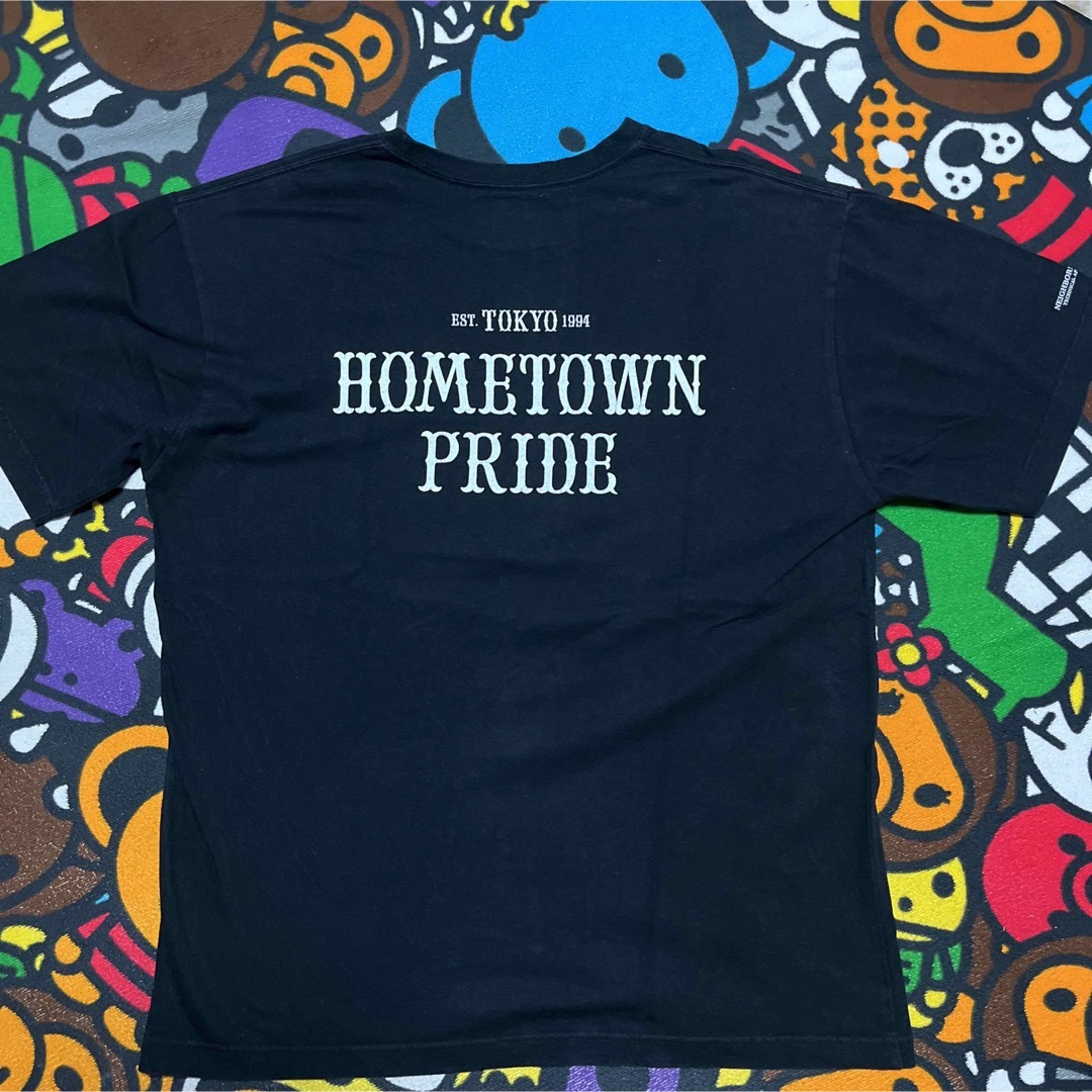 NEIGHBORHOOD HOMETOWN XL tシャツ　黒　ブラック