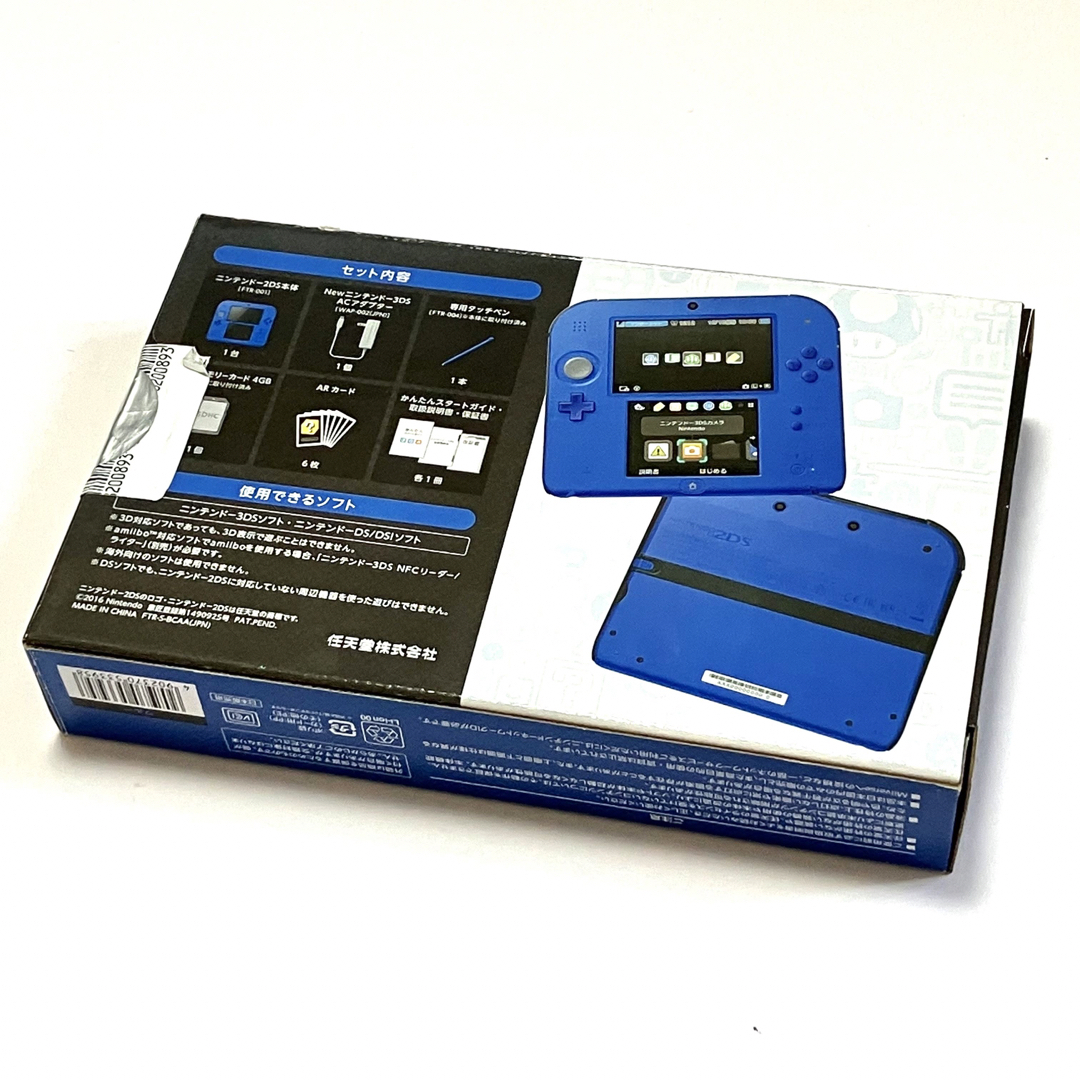 ニンテンドー2DS(ニンテンドー2DS)の【トモコレソフト付き】ニンテンドー2DS ブルー 本体 エンタメ/ホビーのゲームソフト/ゲーム機本体(携帯用ゲーム機本体)の商品写真