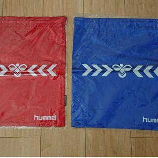 ヒュンメル(hummel)の【新品・2枚セット】ヒュンメルhummelマルチバックシューズ袋シューズ入れ(その他)