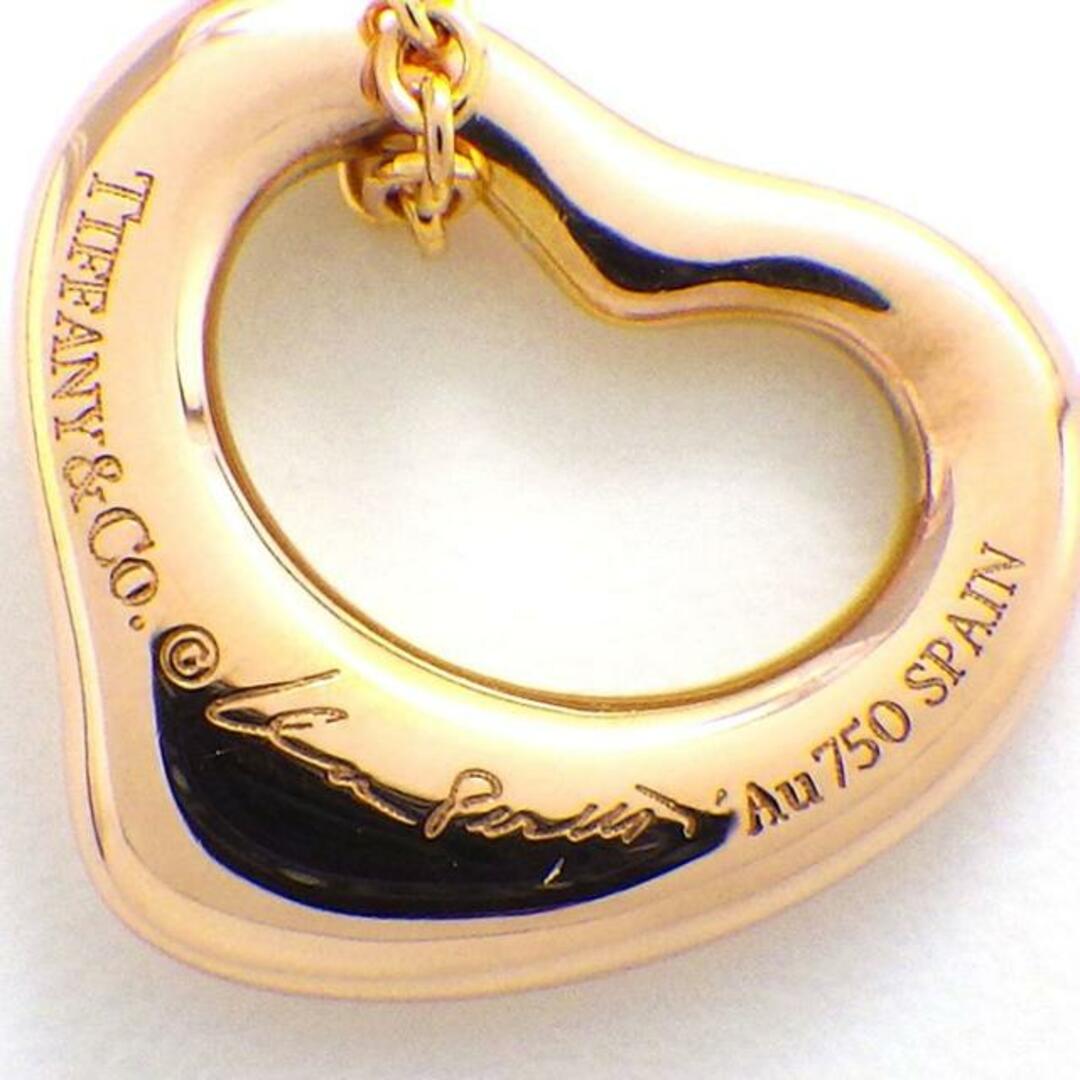 ティファニー Tiffany & Co. ネックレス オープン ハート 幅11mm
