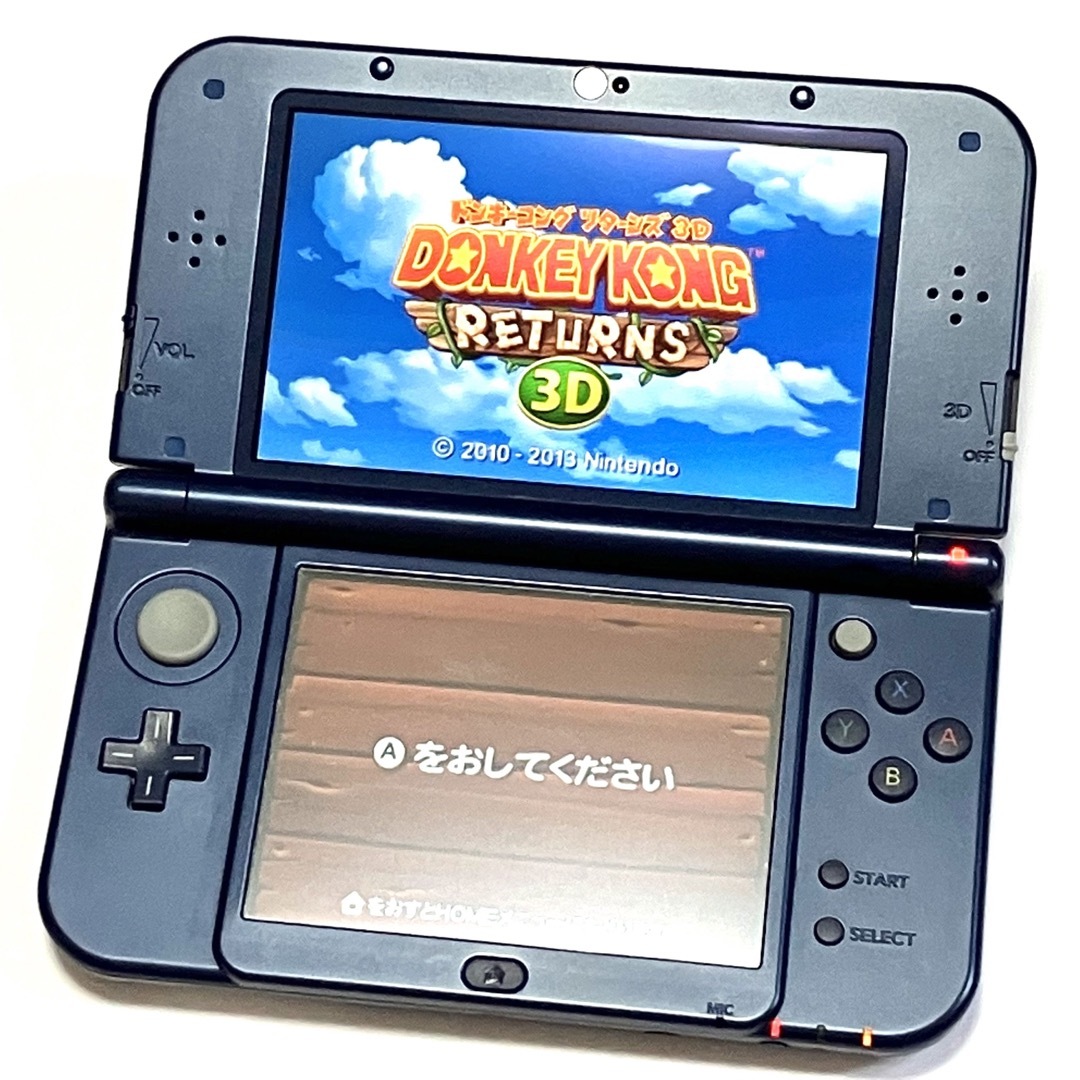 【おまけソフト付き】NEWニンテンドー3DS LL メタリックブルー 本体 【おまけソフト付き】NEWニンテンドー3DS LL メタリックブルー 本体