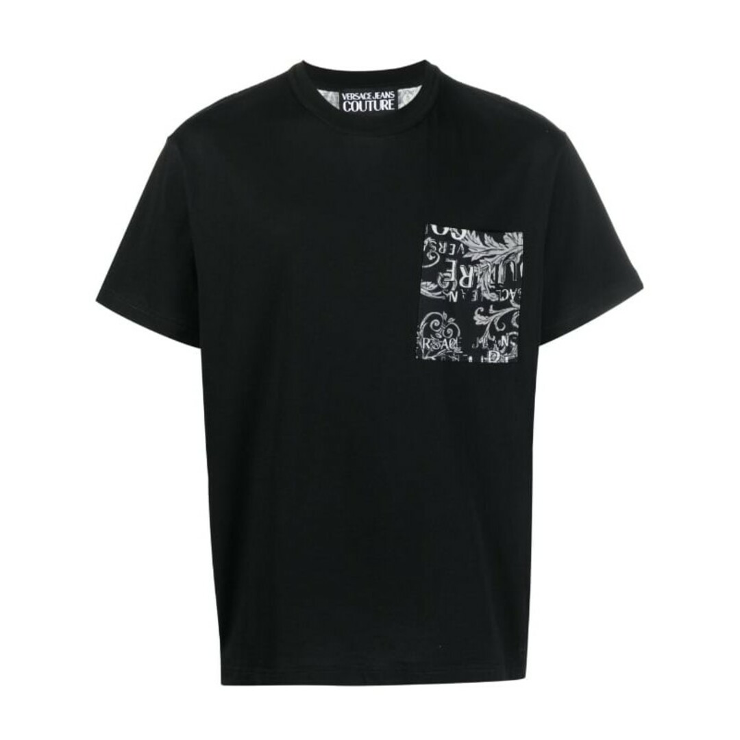 メンズVERSACE JEANS COUTURE Tシャツ ブラック Mサイズ