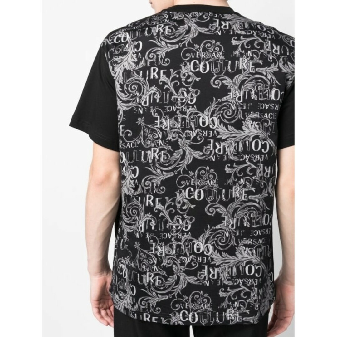 VERSACE JEANS COUTURE Tシャツ ブラック Mサイズ