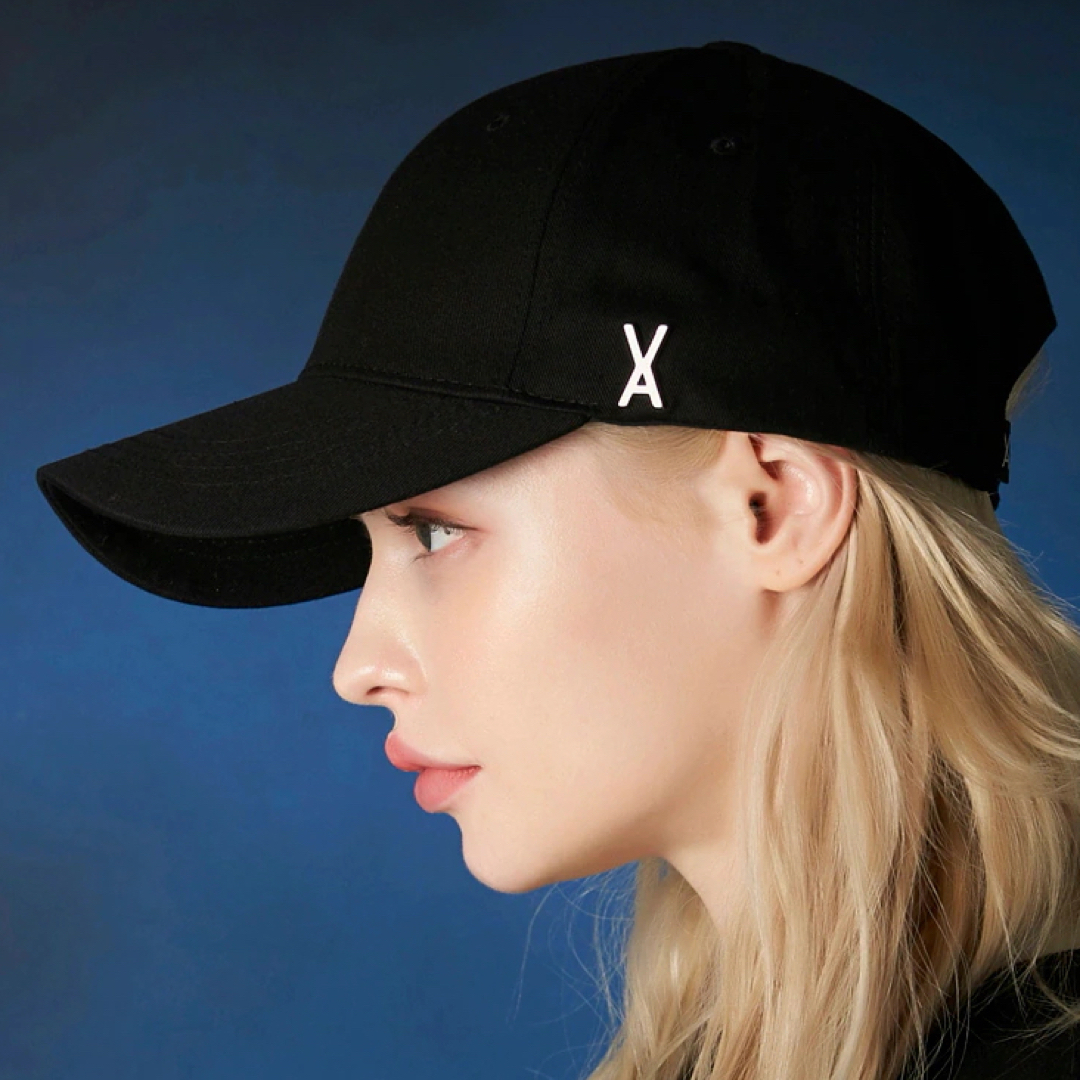 VARZAR Stud logo over fit ball cap レディースの帽子(キャップ)の商品写真