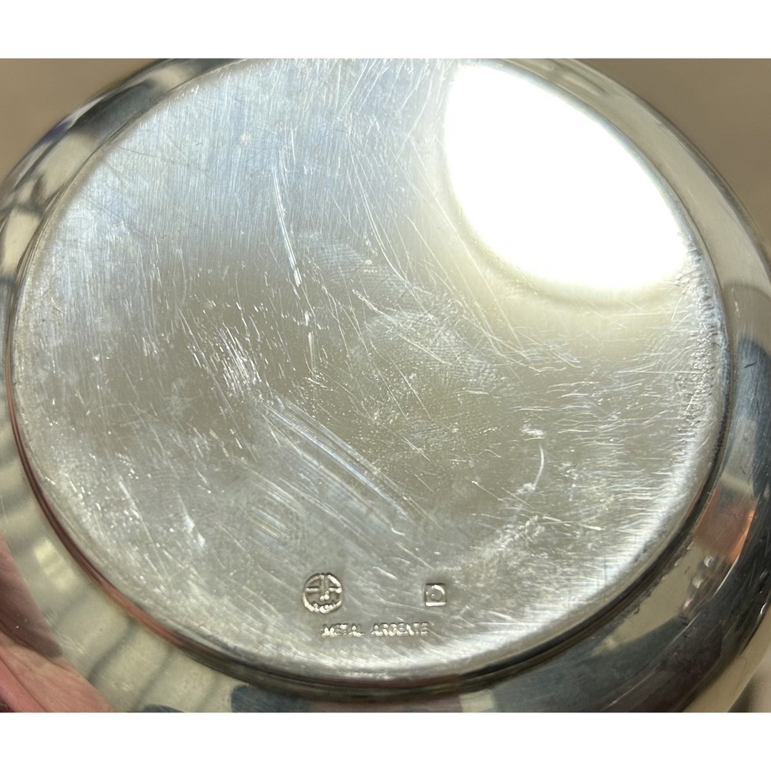 シルバー プレートカップ 皿 プレート5個セット その他のその他(オーダーメイド)の商品写真