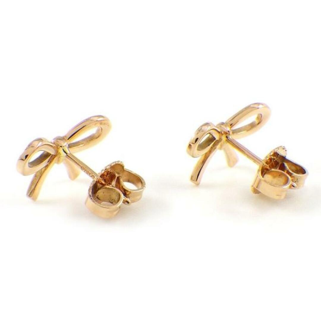 ティファニー Tiffany & Co. ピアス ボウ リボンモチーフ K18PG 【中古】