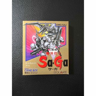 ゲームボーイ(ゲームボーイ)の白ジャズ様専用　新品　魔界塔士SaGa サガ ゲームボーイ(携帯用ゲームソフト)