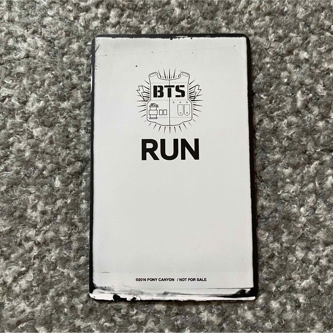 BTS RM ナムジュン 手渡し RUN トレカ 公式-