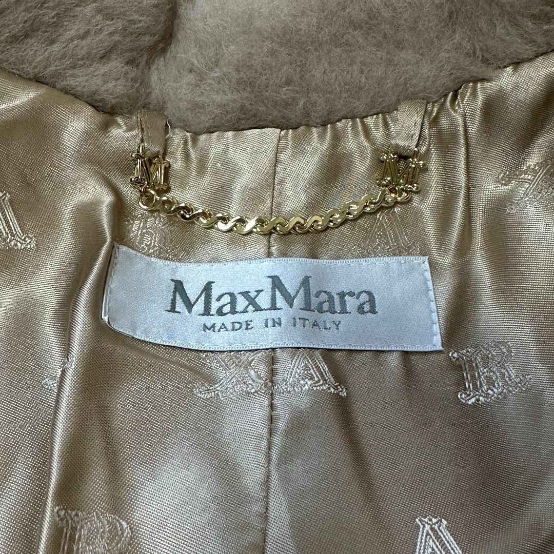 Max Mara - MAX MARA*Teddy CAMBUSAショート ケープ ジャケット コート