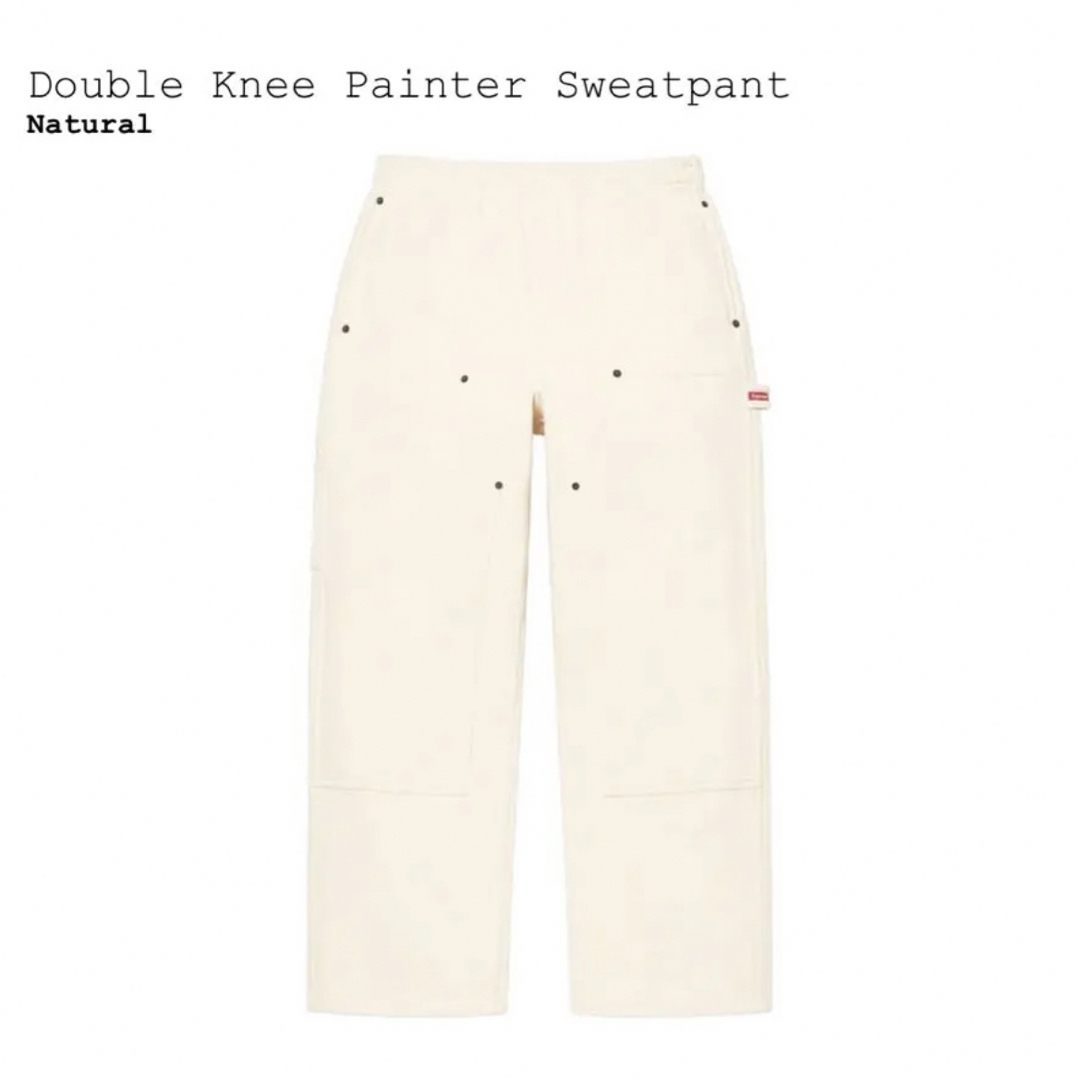 【L】Supreme Double Knee Painter Sweatpant