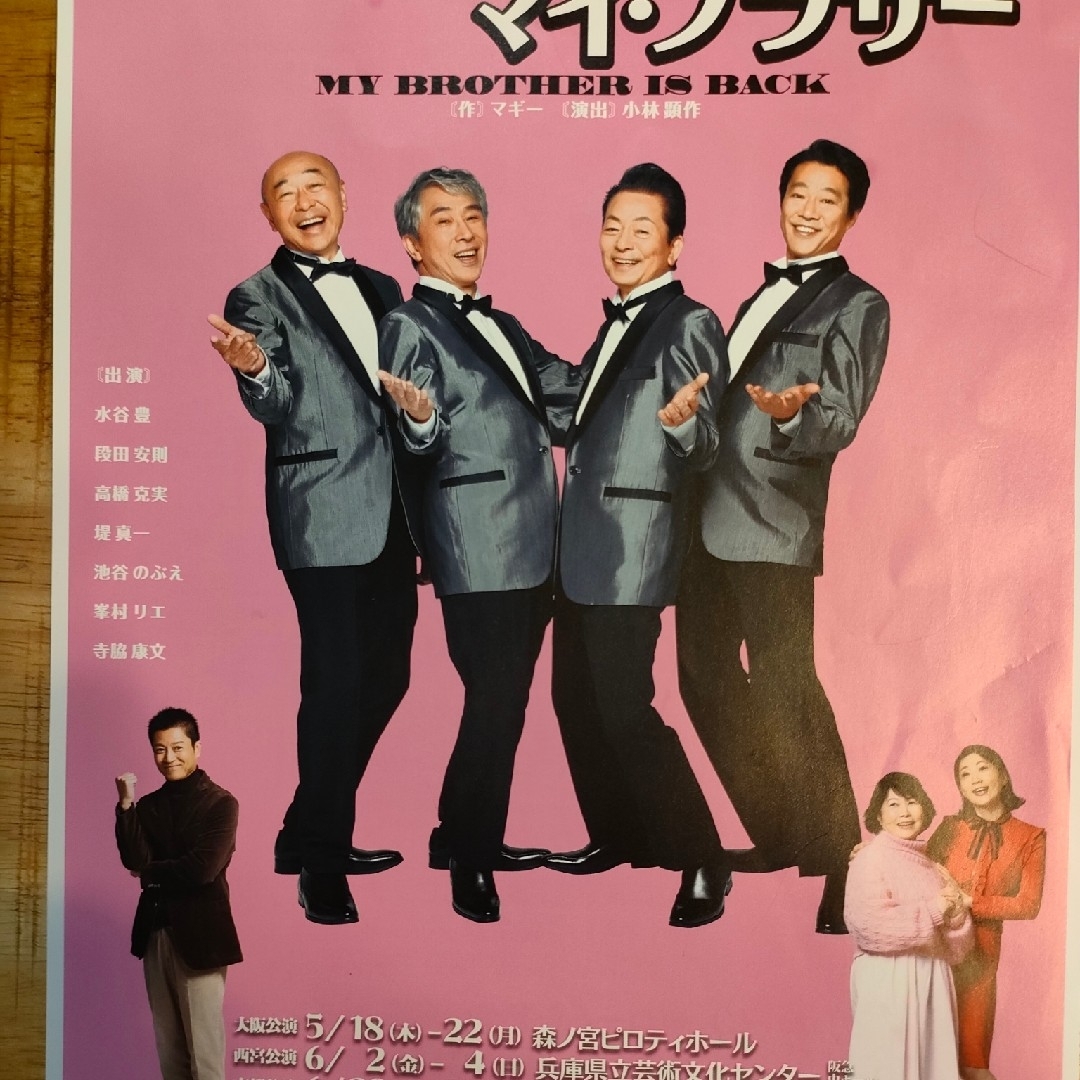 帰ってきたマイブラザー チケットの演劇/芸能(演劇)の商品写真