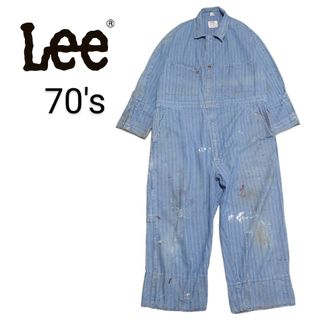 Lee】希少 70´s Vintage ツナギ オーバーオール A924-