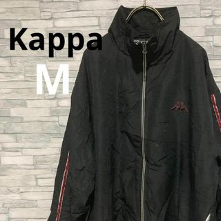 【ヴィンテージ】Kappa ナイロンジャケット　黒　  ZAS7