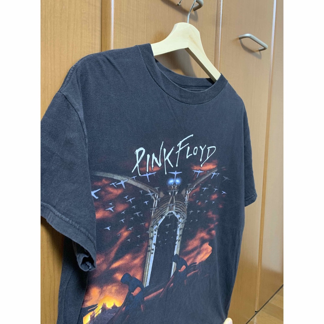 希少 M 90s PINK FLOYD THE WALL ヴィンテージTシャツ43cm袖丈