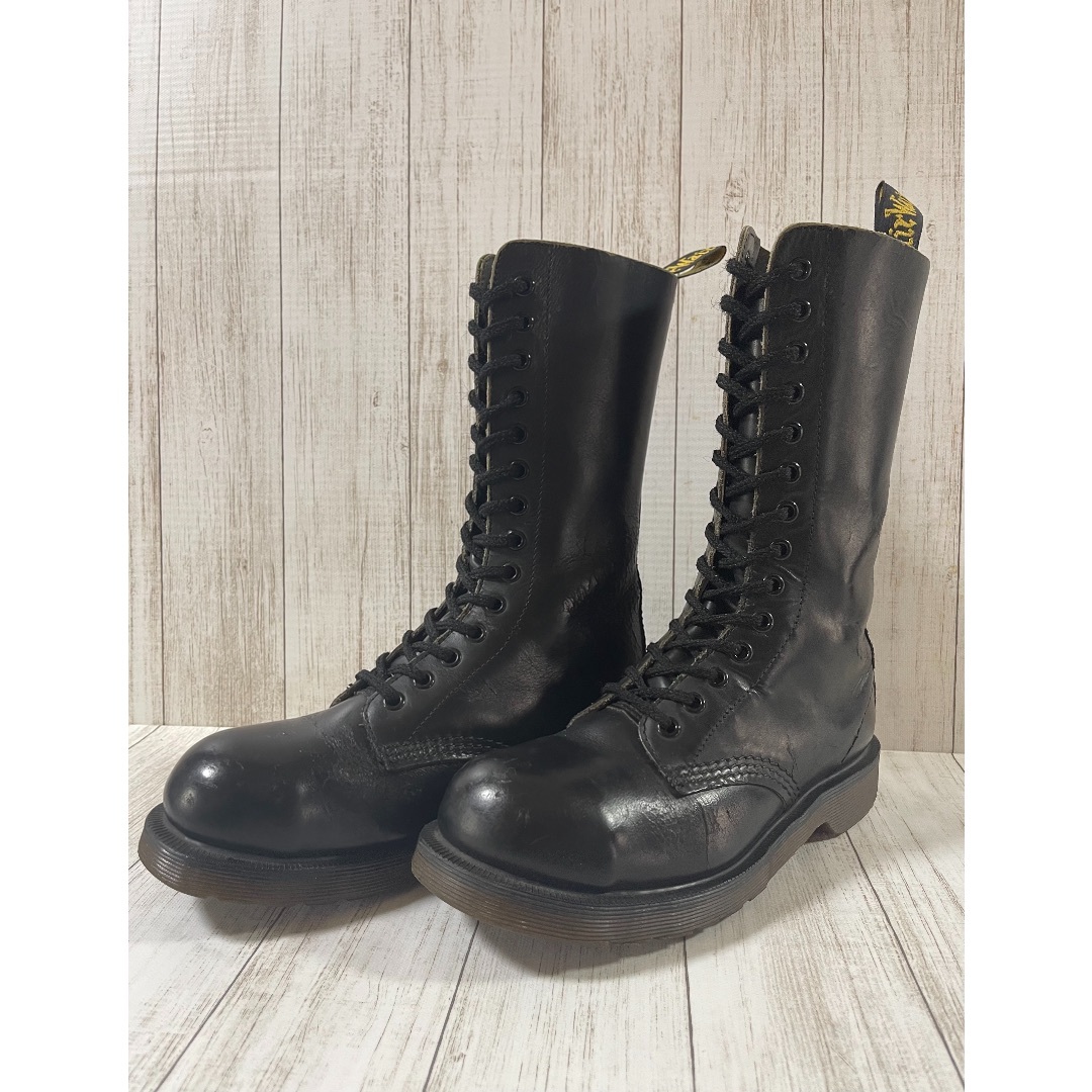 Dr.Martens(ドクターマーチン)の激レアモデル　ドクターマーチン☆☆イングランド☆☆スチールトゥ１４ホール レディースの靴/シューズ(ブーツ)の商品写真