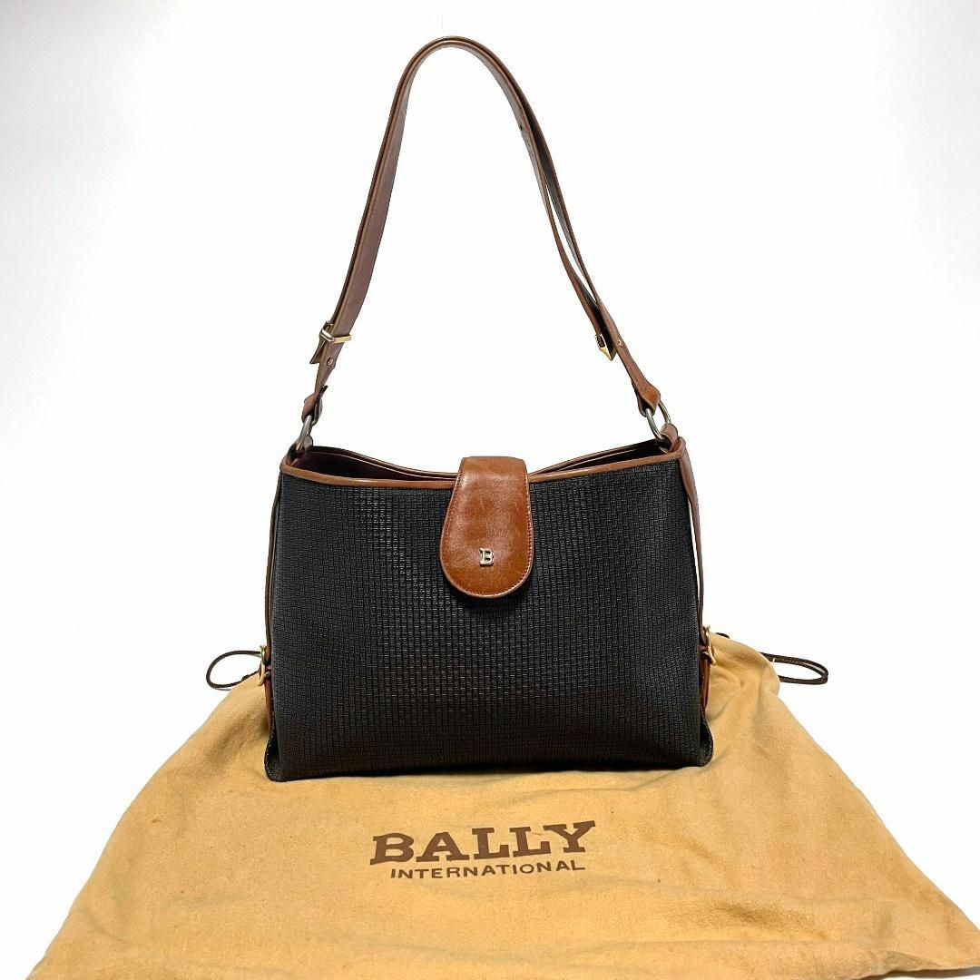 美品♡BALLY(バリー)ヴィンテージレザーショルダーバッグ/2WAY