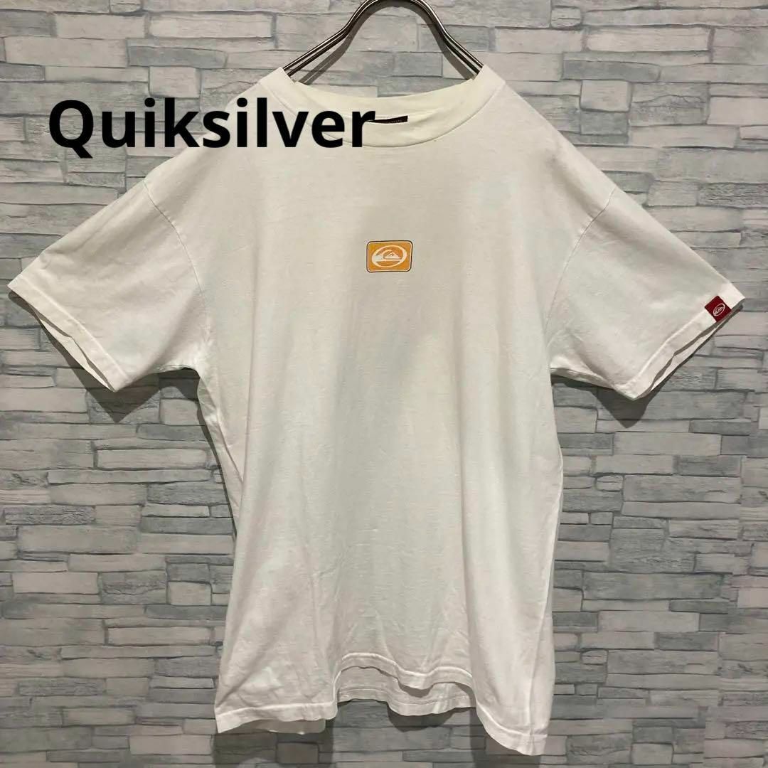 QUIKSILVER(クイックシルバー)のデカロゴ　クイックシルバー　Tシャツ　ビッグロゴ　背面 メンズのトップス(Tシャツ/カットソー(半袖/袖なし))の商品写真