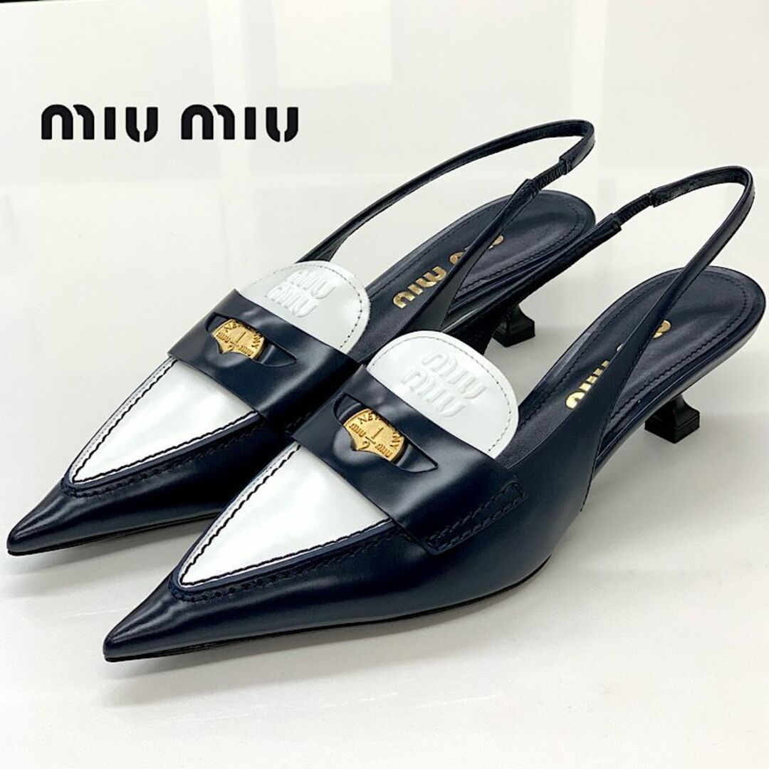 miumiuパテントリボンキラヒール