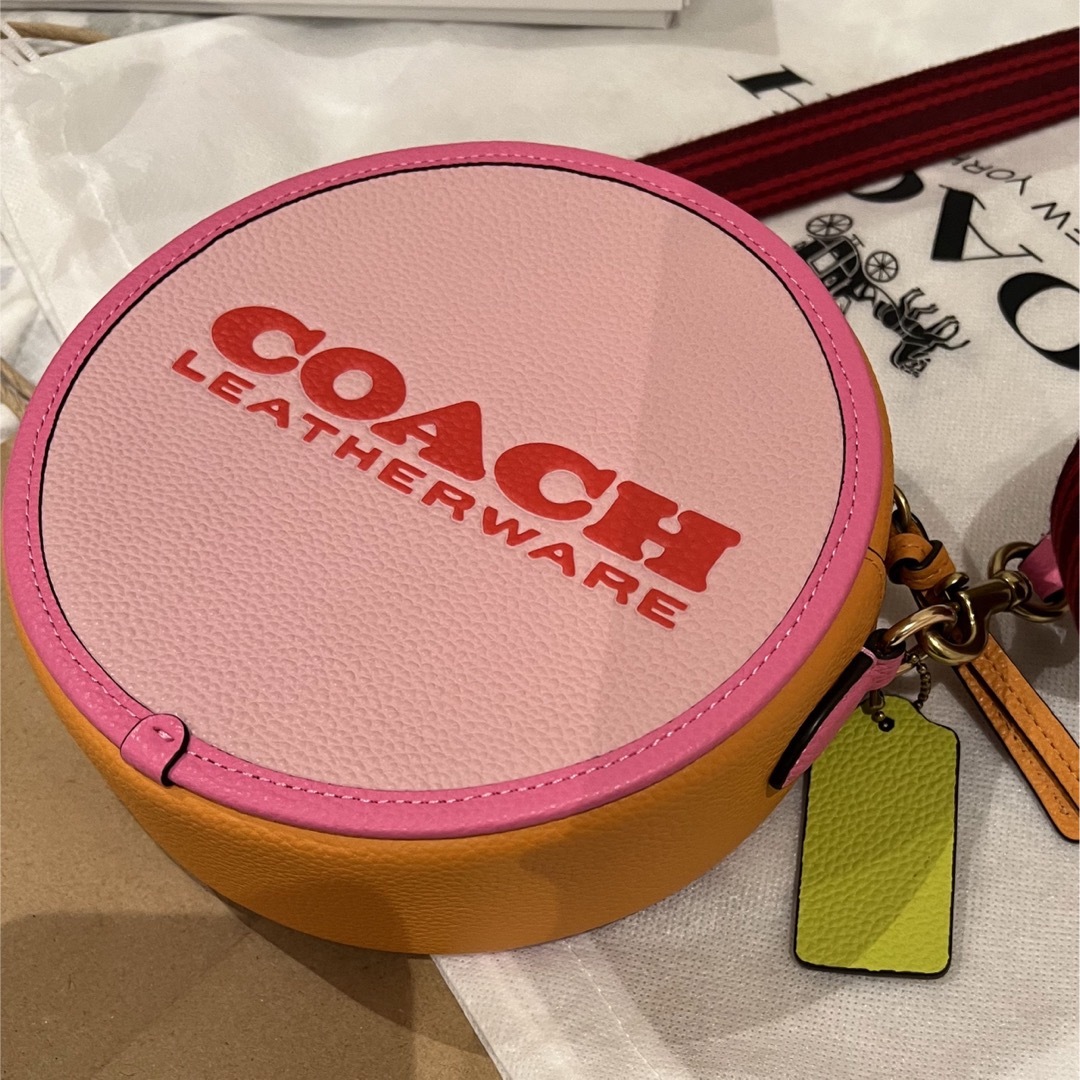 極美品‼︎coach キアサークルバッグ ポシェット ショルダーバッグ