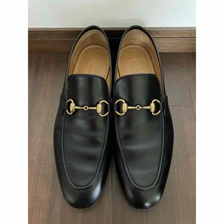 グッチ(Gucci)のGUCCI グッチ レザーホースビットローファー(ドレス/ビジネス)