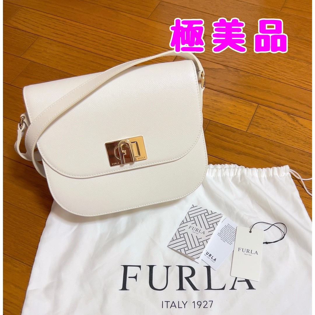 Furla - 【FURLA】ショルダーバック 1927 ホワイト 極美品の通販 by