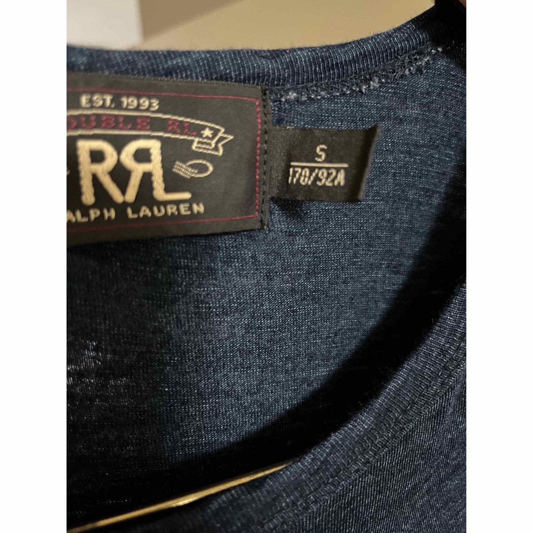 新品 RRL ポケット Tシャツ Sサイズ インディゴ ポケt ラルフローレン