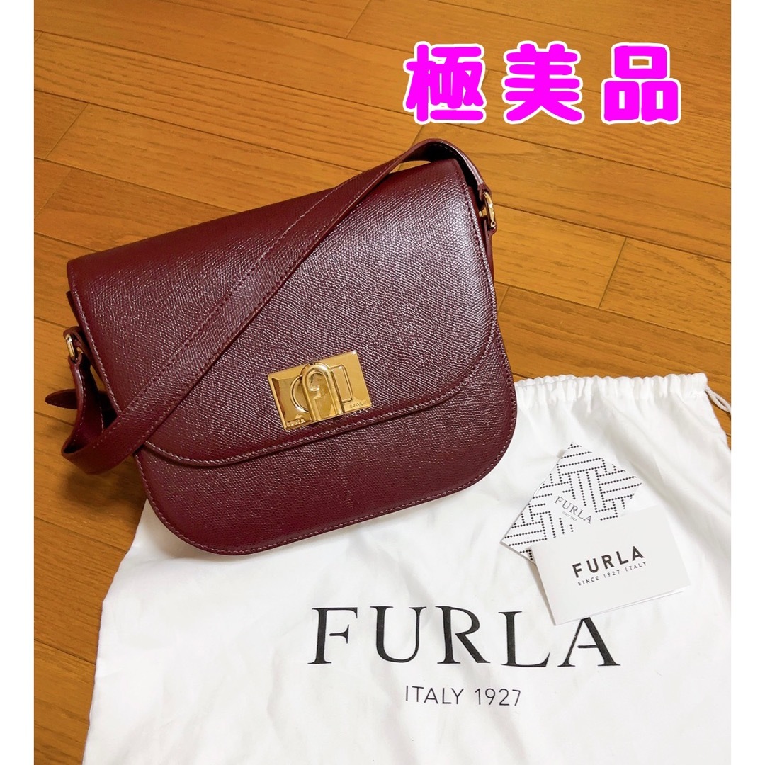 極美品 FURLA フルラ ショルダーハンドバック 2way CAPRICCIO