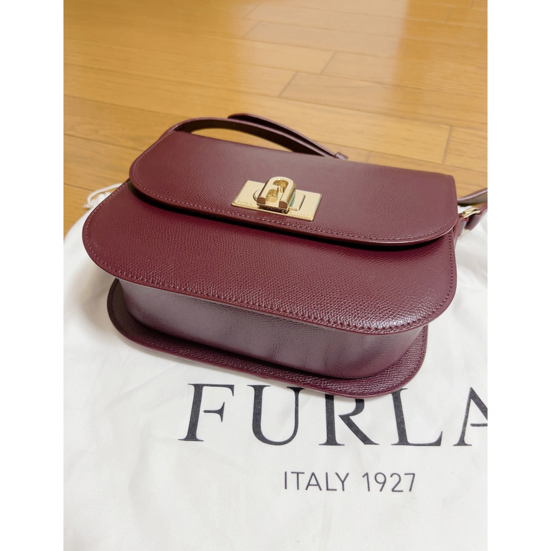 極美品 FURLA フルラ ショルダーハンドバック 2way CAPRICCIO