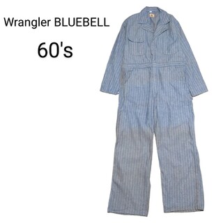 ラングラー(Wrangler)の【BLUEBELL】 60's ヘリンボーン ツナギ オーバーオール A925(サロペット/オーバーオール)