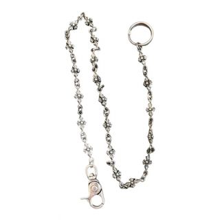 クロムハーツ(Chrome Hearts)のクロムハーツ シルバー ウォレット チェーン ウォレットチェーン 925製(ウォレットチェーン)