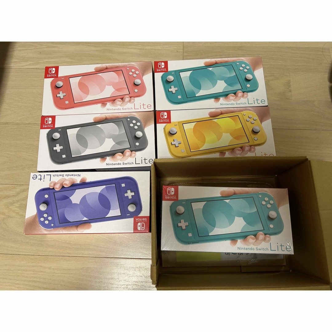 Nintendo Switch - Nintendo Switch lite 6台セット　新品未開封