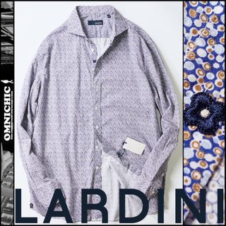 ラルディーニ(LARDINI)のsho様専用LARDINIラルディーニドットシャツ46XXXL大きいサイズ(シャツ)