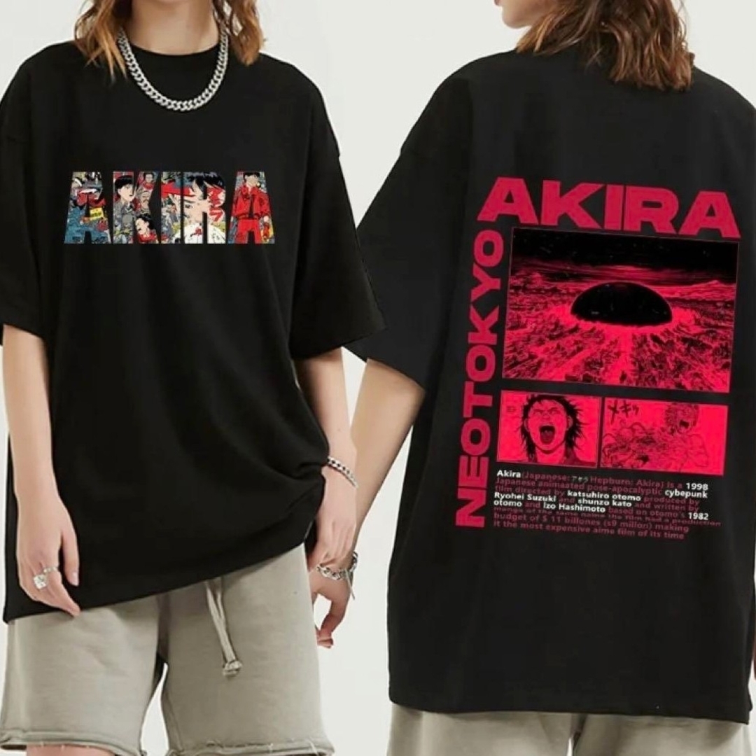 AKIRA Tシャツ 黒 L XL セット