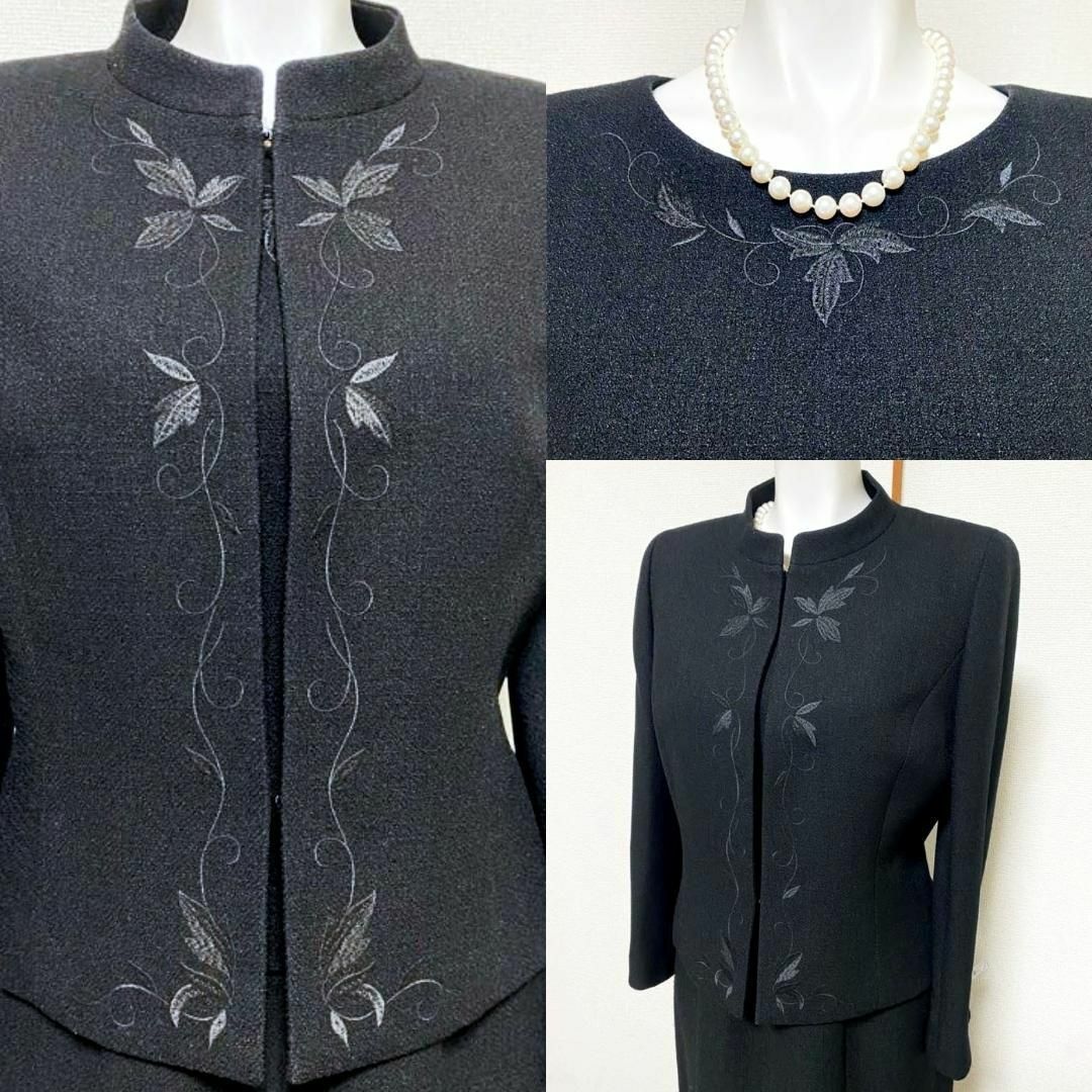美品】ユキトリイ高級喪服礼服 ワンピーススーツ 11号相当 | www