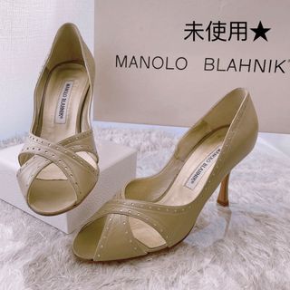 マノロブラニク(MANOLO BLAHNIK)のMANOLO BLAHNIK マノロブラニク　ストラップ　サンダル　未使用(サンダル)